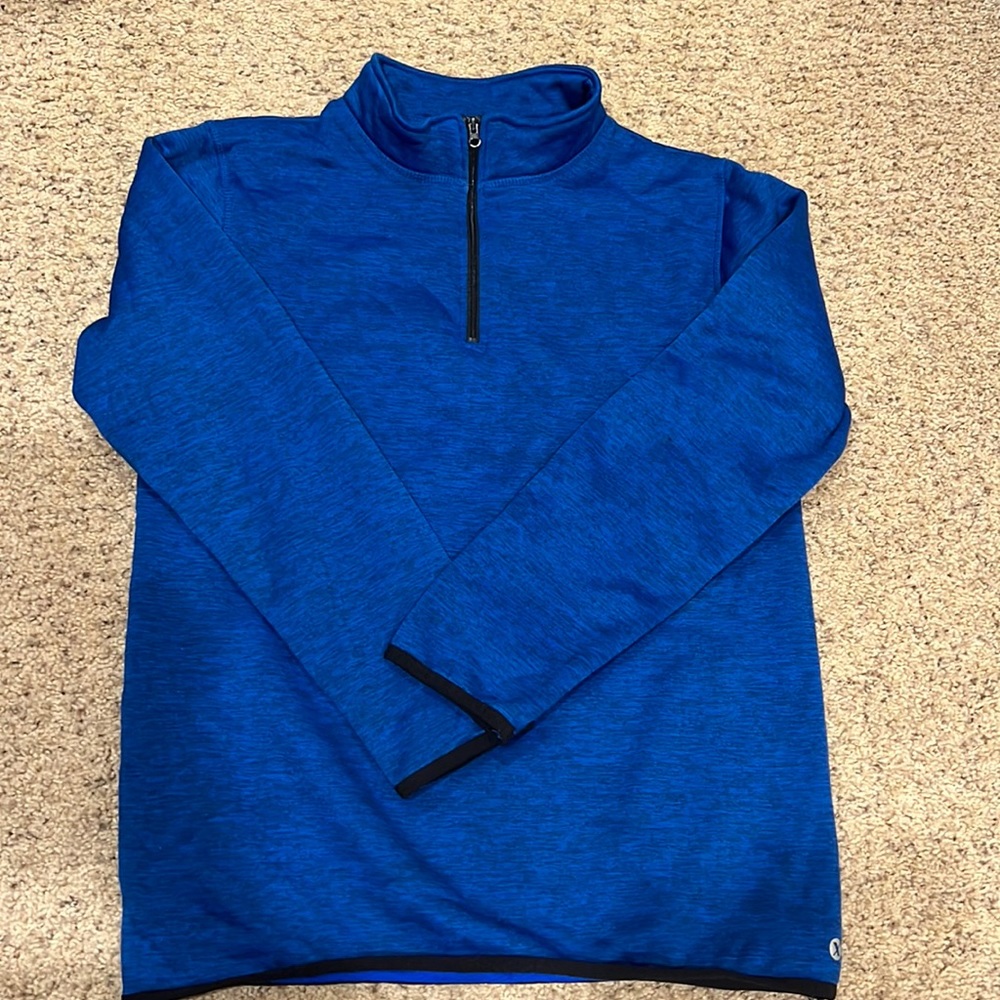 Xersion Boys Large 14/16 half zip- up sweatshirt